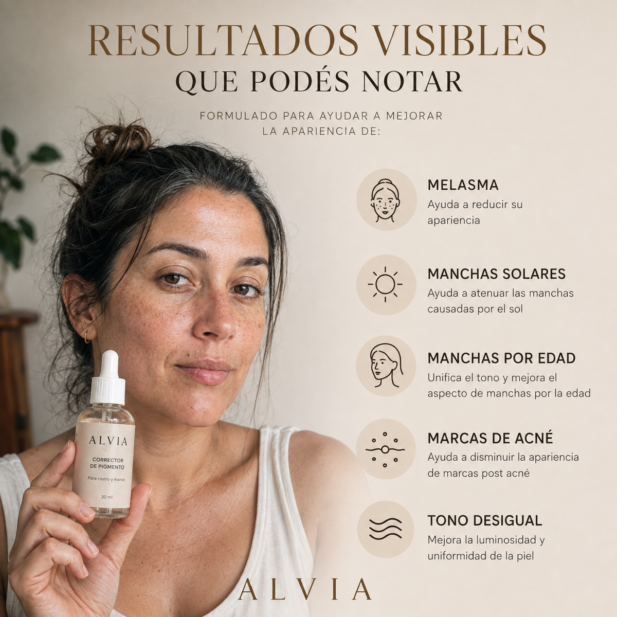 Corrector de Pigmento Alvia